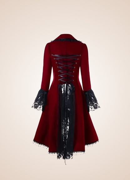 Women's Black Gothic Tailcoat UK