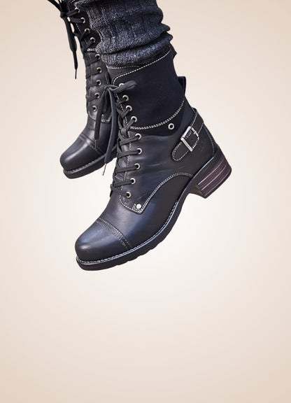 Women's Casual Steampunk Ankle Boots UK