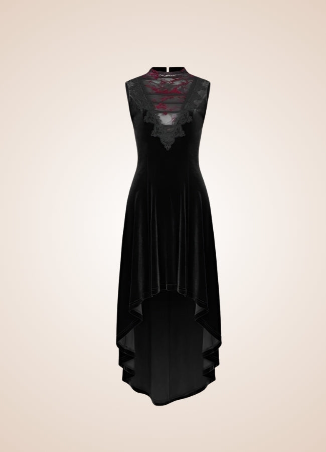 Women's Gothic Sleeveless Dress UK