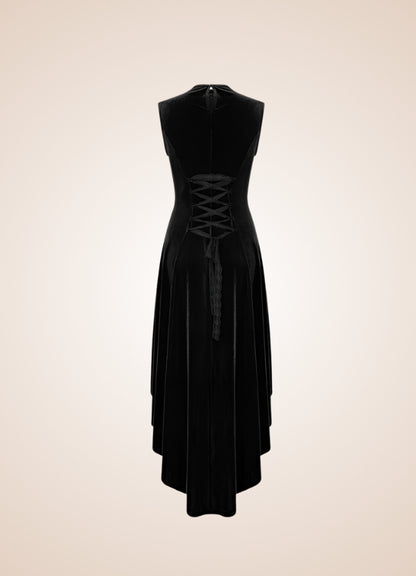 Women's Gothic Sleeveless Dress UK