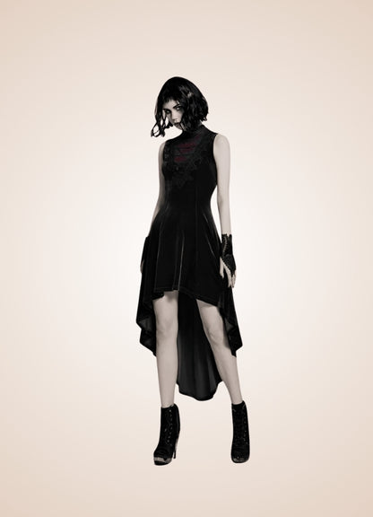 Women's Gothic Sleeveless Dress UK