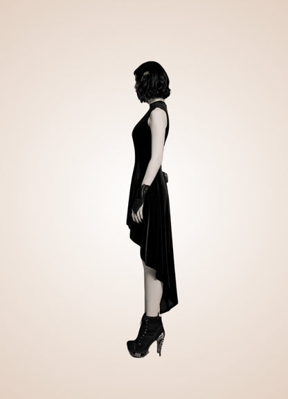 Women's Gothic Sleeveless Dress UK