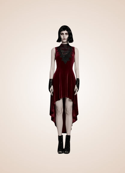 Women's Gothic Sleeveless Dress UK