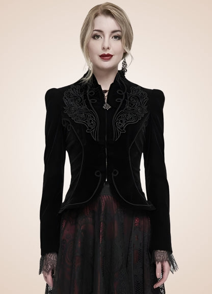 Women's Gothic Zipper Jacket UK