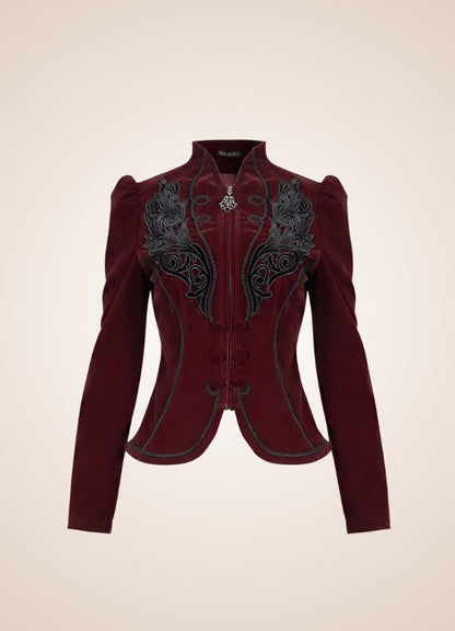 Women's Gothic Zipper Jacket UK