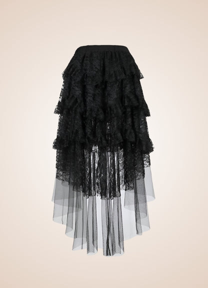 Women's Layered Floral Skirt UK