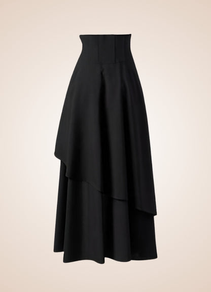 Women's Medieval Asymmetrical Steampunk Skirt UK