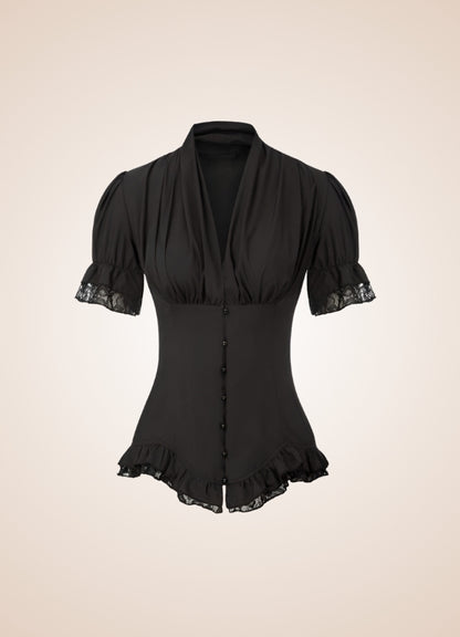 Women's Renaissance Steampunk Shirt UK