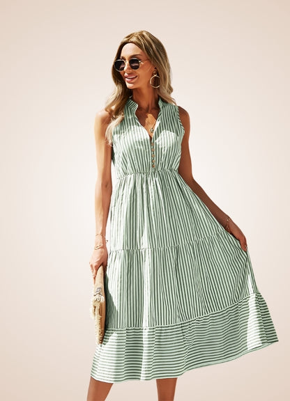 Women's Sleeveless Summer Dress UK