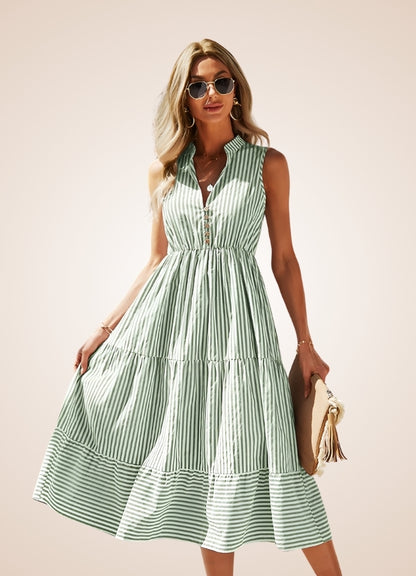 Women's Sleeveless Summer Dress UK