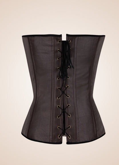 Women's Steampunk Buckled Corset UK
