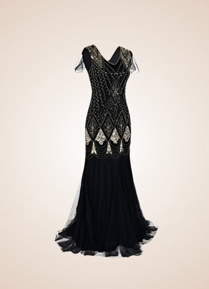 Women's Steampunk Long Dress UK