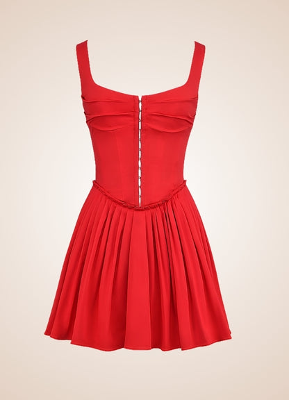 Women's Steampunk Overbust Corset Dress UK