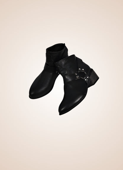 Women's Steampunk Straps Shoes UK