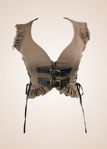 Women's Steampunk Vest UK