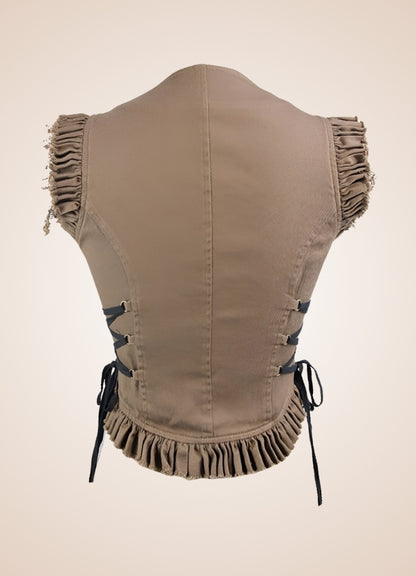 Women's Steampunk Vest UK