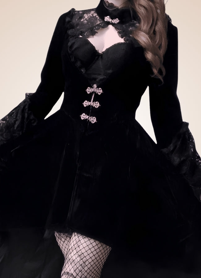 Women's Vintage Gothic Dress UK