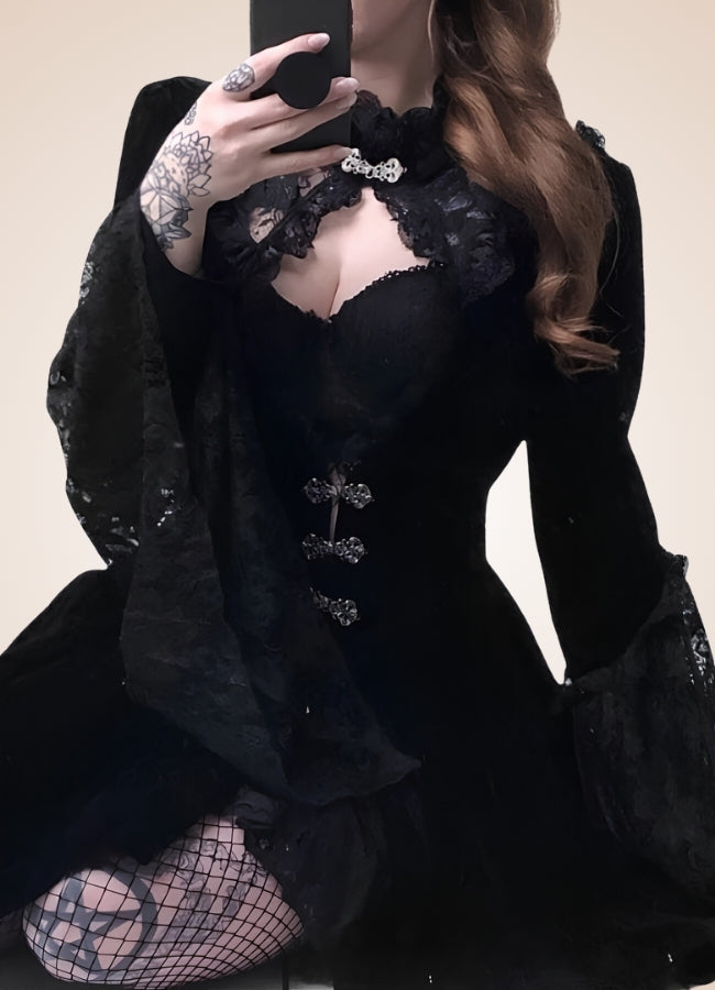Women's Vintage Gothic Dress UK