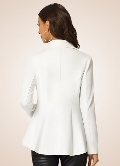 Women's White Steampunk Jacket UK